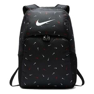 Nike Brasilia 9.0 Check All Over Print Training Backpack 'Black'